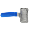 1000psi Bsp Thread Ball Valve Price 1/2" SS304/316L 2PCS Stainless Steel Ball Valve