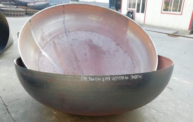 500mm1200mm mild steel torispherical head mild steel hemispheres metal hemisphere