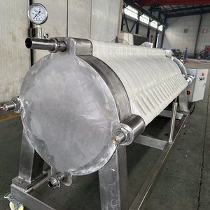 Gelatin Equipment Stainless Steel Cellulose Filter Cotton Filtering Machine