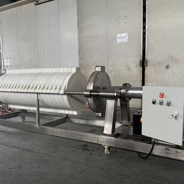 Gelatin Equipment Stainless Steel Cellulose Filter Cotton Filtering Machine