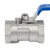 Carbon Steel 2PC Flanged Trunnion Ball Valve with Fire Safe Design