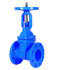 Cast Iron Pn16 Non-Rising Flange Type Non Rising Stem Soft Sealing Ductile Cast Iron Sluice Gate Valve Flange Sluice Gate Valve