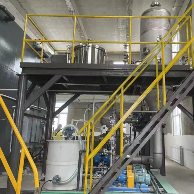 Pharmaceutical Industry Falling Film Multi Effect Low Energy Consumption Continuous Mvr Evaporator