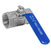 Carbon Steel 2PC Flanged Trunnion Ball Valve with Fire Safe Design