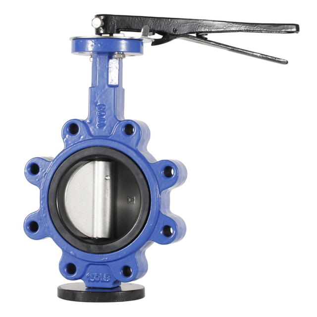 Simple Structure Stainless Steel Manual Soft Seal Wafer Type Turbine Butterfly Valve