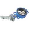 Ductile Iron Cast Iron Wafer Butterfly Valves with Rubber Lining