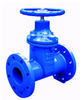 Cast Iron Pn16 Non-Rising Flange Type Non Rising Stem Soft Sealing Ductile Cast Iron Sluice Gate Valve Flange Sluice Gate Valve