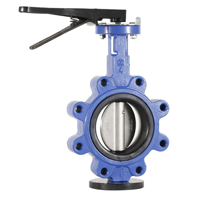 Simple Structure Stainless Steel Manual Soft Seal Wafer Type Turbine Butterfly Valve