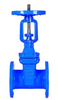 Cast Iron Pn16 Non-Rising Flange Type Non Rising Stem Soft Sealing Ductile Cast Iron Sluice Gate Valve Flange Sluice Gate Valve